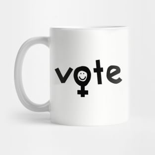 Kamala Harris Says Women Vote Outline Mug